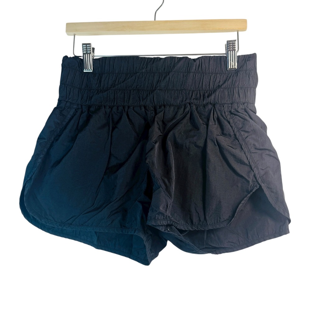 Revival Black‎ High Waist Athletic Shorts Women's Small Lightweight Nylon
